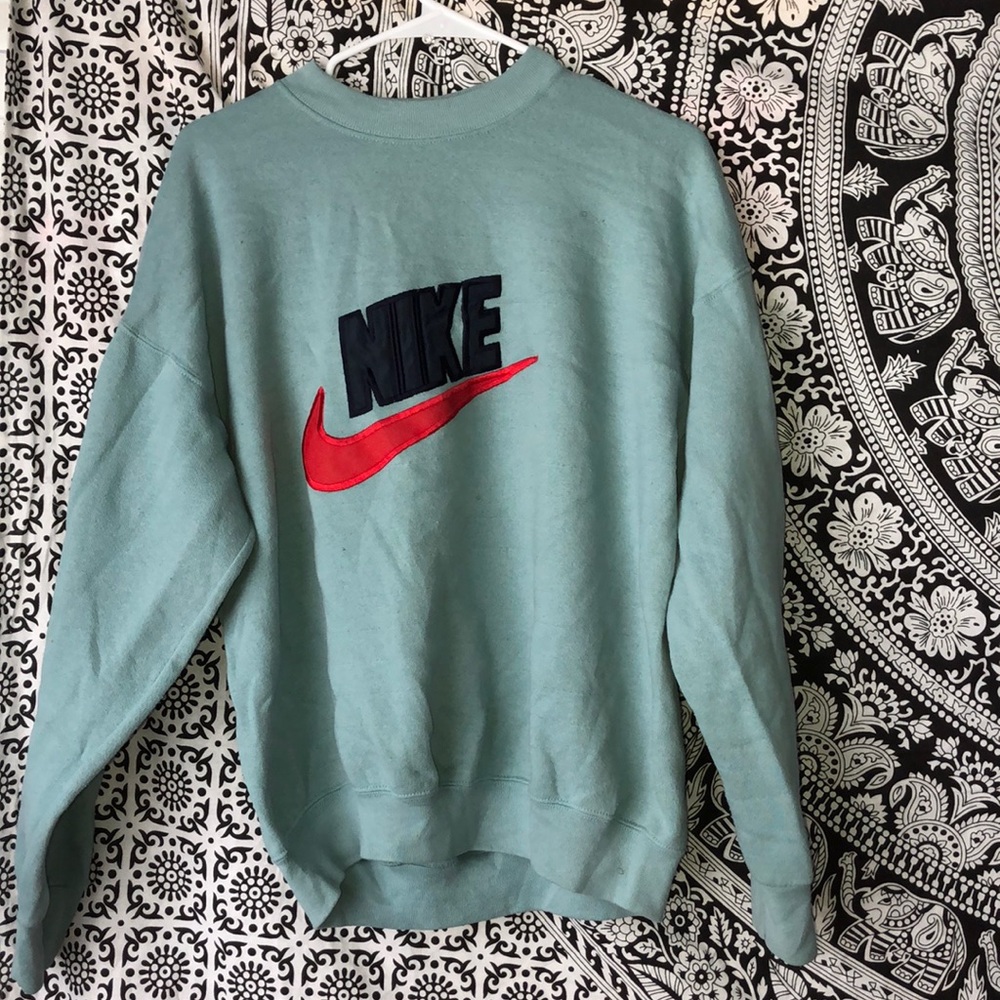 Turquoise Nike Sweatshirt